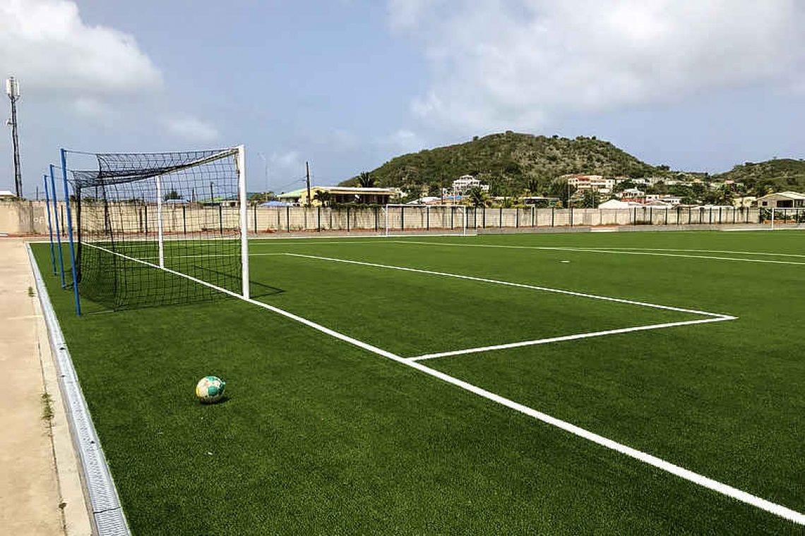 New football field marks French Quarter Stadium’s Irma revival