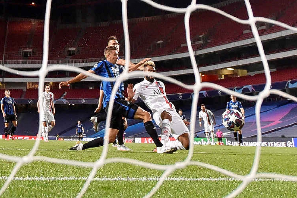  Last-gasp PSG beat Atalanta to  reach Champions League semis