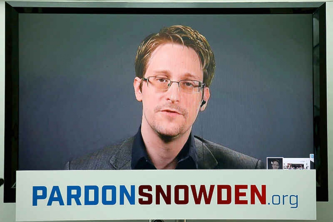 Trump says he is considering pardon for leaker Snowden