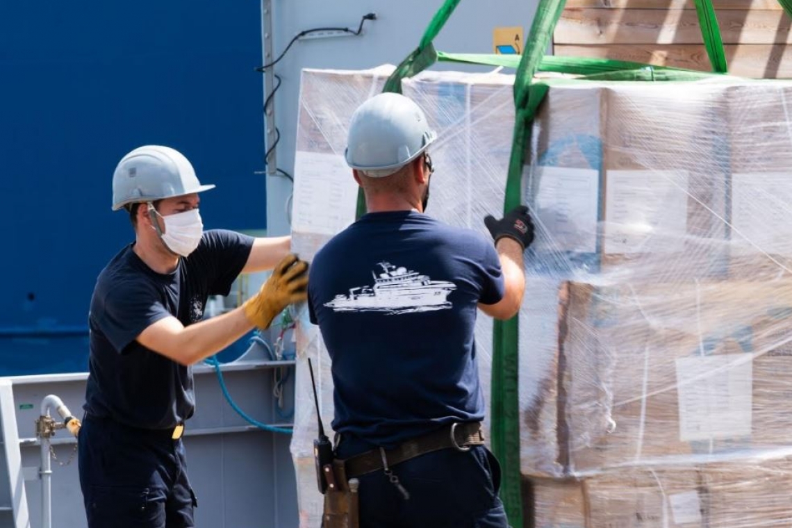       French Navy helps deliver PPEs  to CDEMA participating states