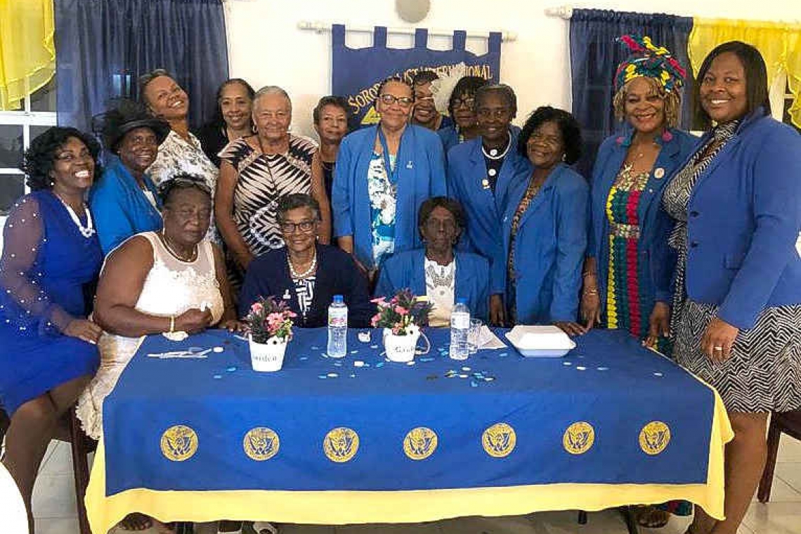 Soroptimist’s 39th Anniversary  observed with church service