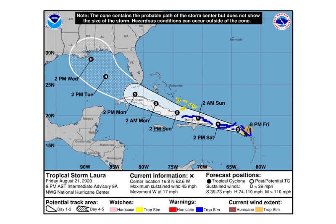 ...LAURA MOVING ACROSS THE NORTHERN LEEWARD ISLANDS...