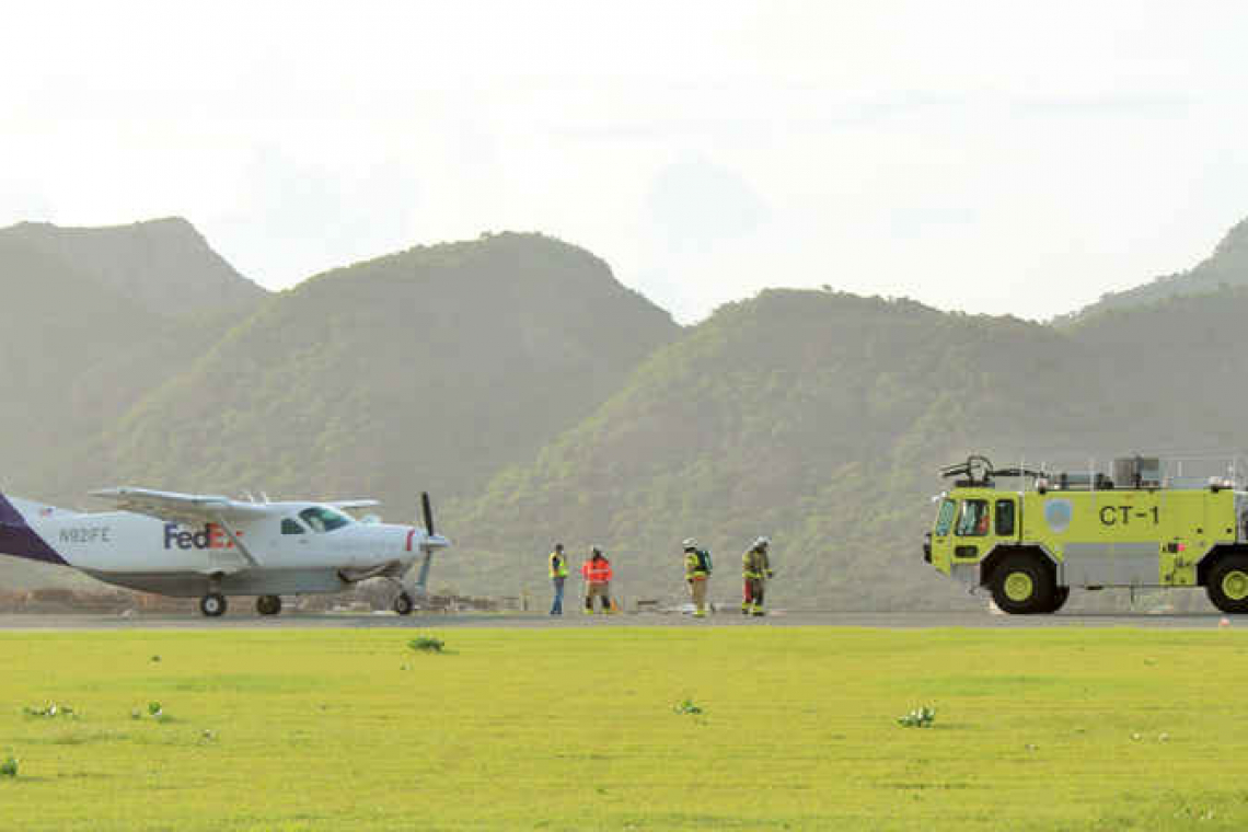 FedEx plane makes  emergency landing   