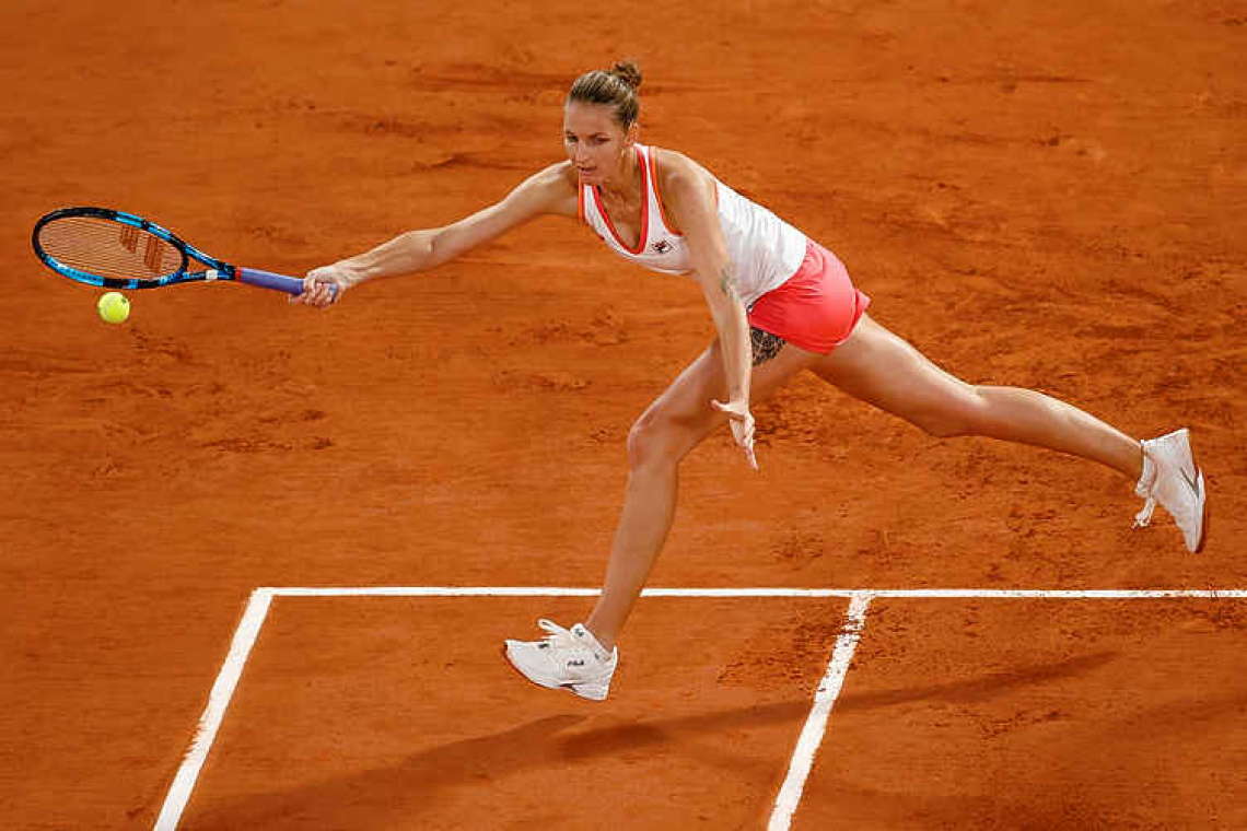 Ostapenko crushes second seed Pliskova 6-4 and 6-2