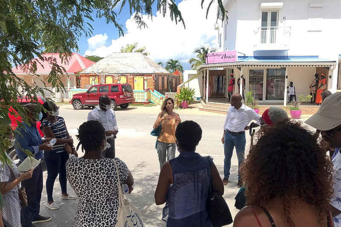 Cabinet Cittanova visit continues work  on development plan for St. Martin   