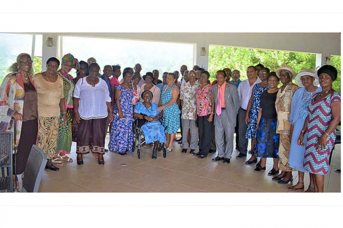 Retired persons association  starts month with luncheon