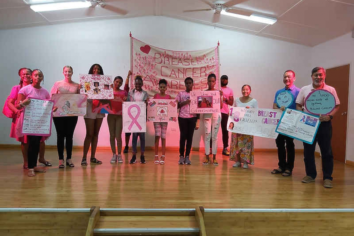Saba organises several events for  Breast Cancer Awareness Month