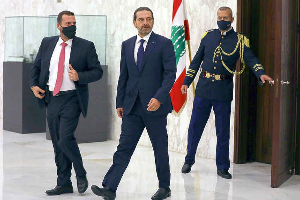 In his comeback as Lebanon's PM, Hariri vows to halt collapse