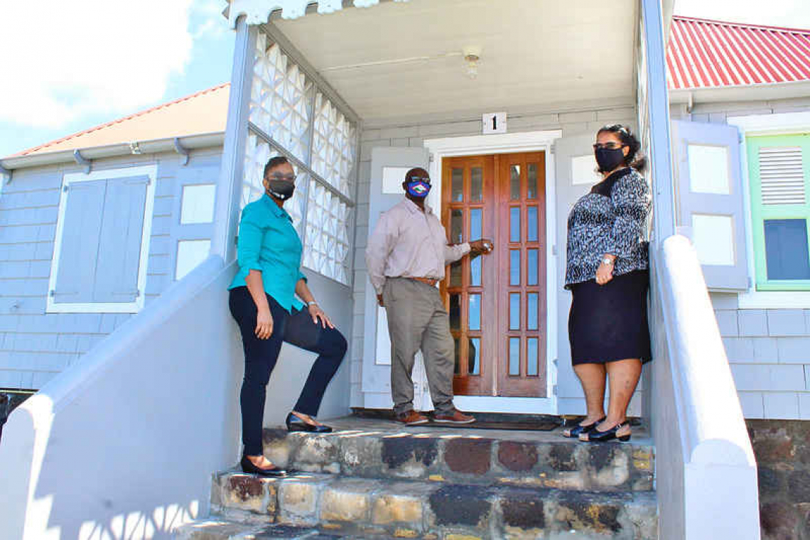 Statia Tourism Foundation  moves into ‘Berkel House’