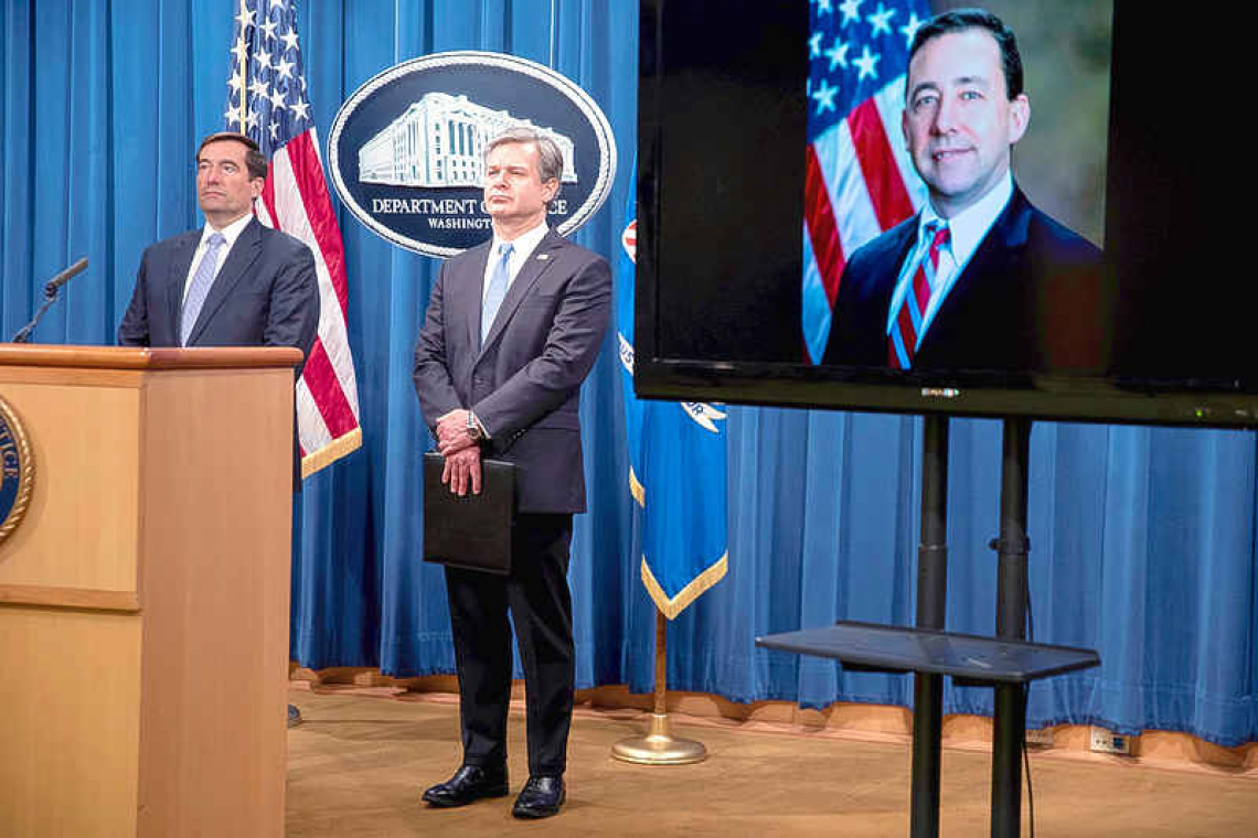 US accuses eight in alleged plot to harass and intimidate citizens to return to China