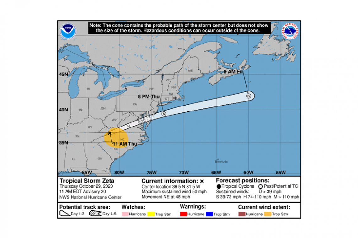 ...ZETA STILL PRODUCING STRONG INLAND WINDS...