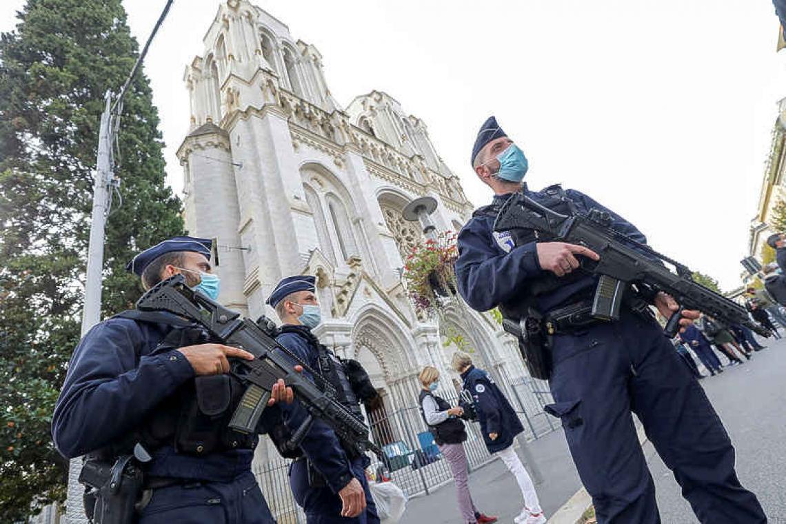 Tunisian man beheads woman, kills two more in Nice church