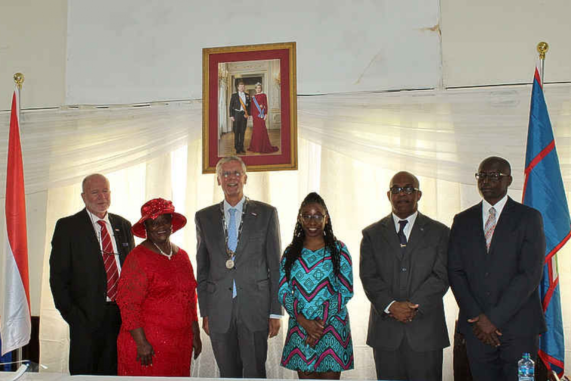 St. Eustatius Island  Council sworn in