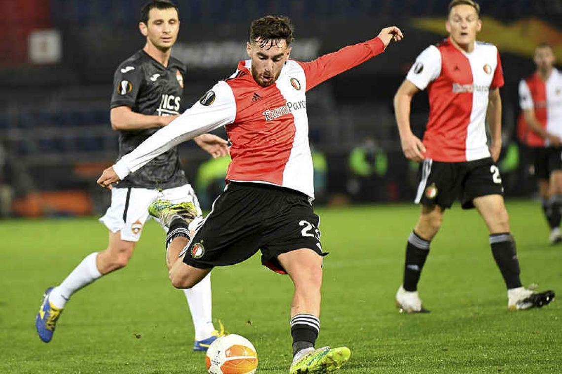 Victory for Feyenoord, defeats for AZ and PSV
