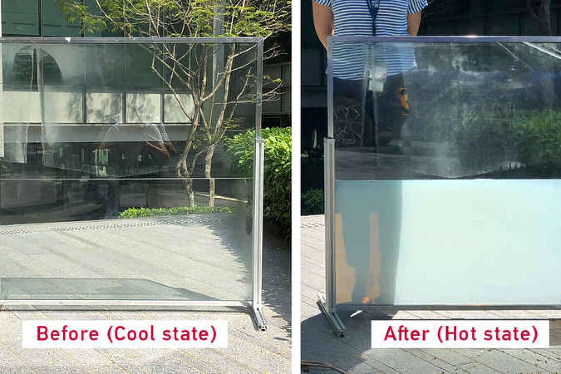 Liquid window harnesses light, heat to save energy