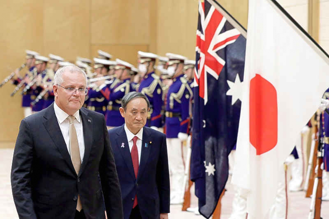 Japan, Australia reach security pact