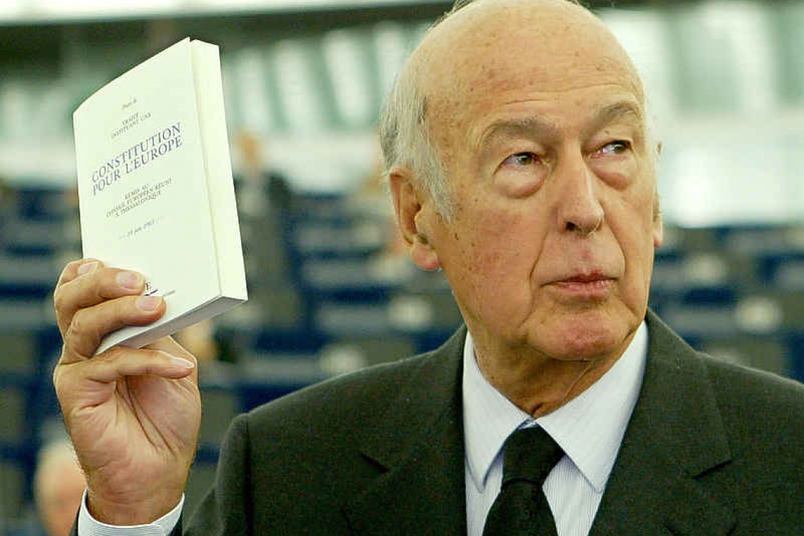 Valery Giscard d'Estaing was architect of EU integration