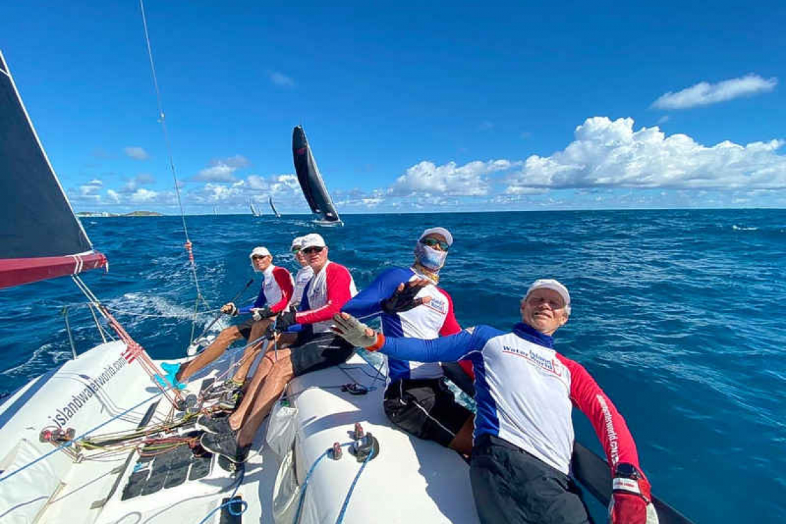 Team Island Water World wins  La Course de L'Alliance 2020