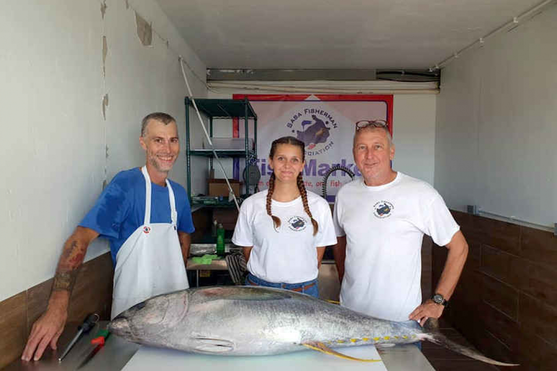 Fishermen Association  opens Saba Fish Market