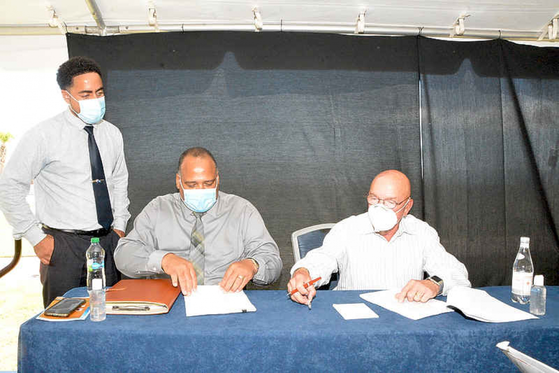 Anguilla govt. signs MOU  for CuisinArt Resort sale 