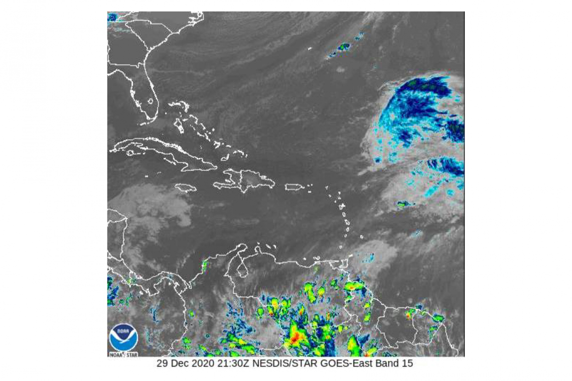 …STRENGTHENING HIGH PRESSURE RIDGE TO AFFECT ST. MAARTEN.....