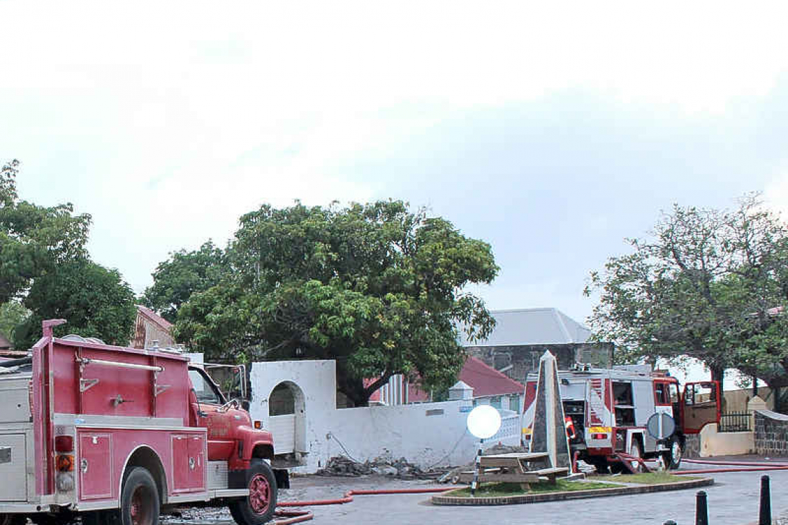    Statia Fire Department deals  with two fires within 36 hours