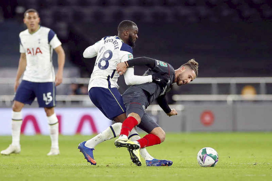    Sissoko, Son fire Spurs into League Cup final