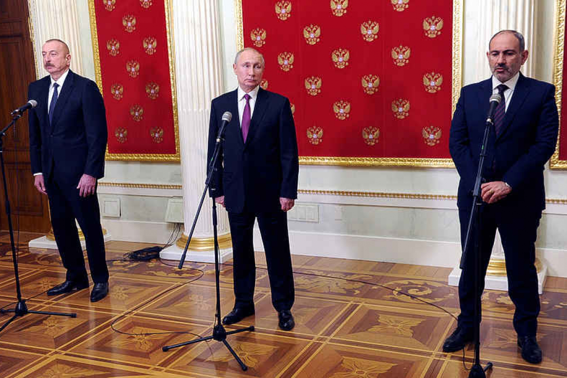 Putin hosts first post-war talks between Azerbaijan, Armenia