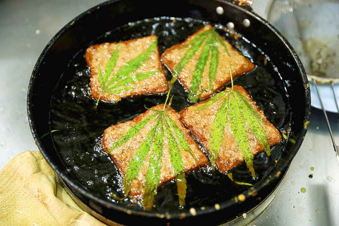 Thailand serves up cannabis cuisine to happy customers