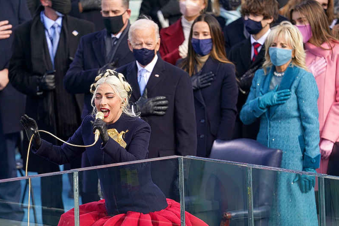 Lady Gaga, Garth Brooks bring star power to emotional, multicultural Biden inauguration