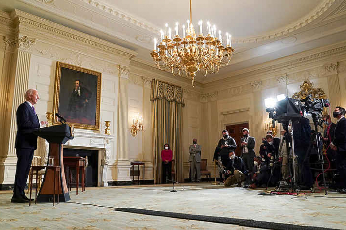 In early action, Biden tries to make good on pledge to heal America's racial divide