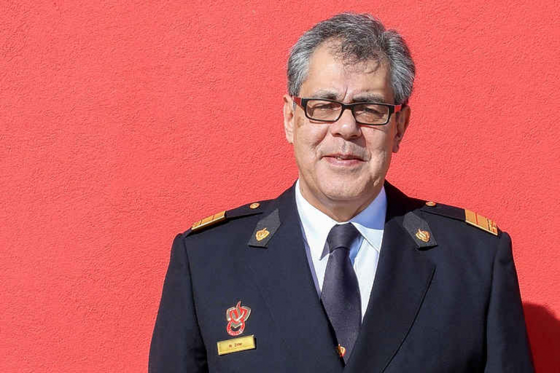 Wouter Zitter new interim commander of  Caribbean Netherlands Fire Department