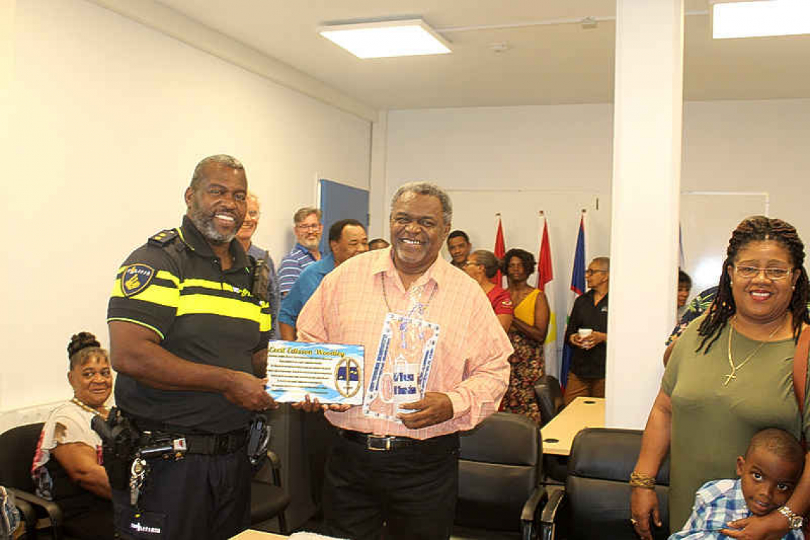 KPCN honours administrator  Cecil Woodley for loyal service
