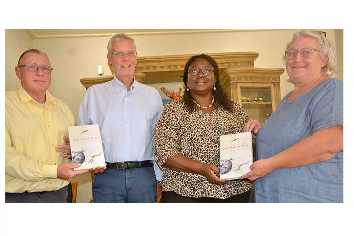 ‘Eight Years On Statia’ now  in the hands of government