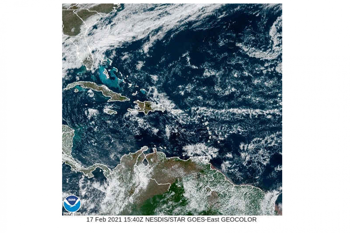 PUBLIC WEATHER FORECAST FOR ST. MAARTEN  