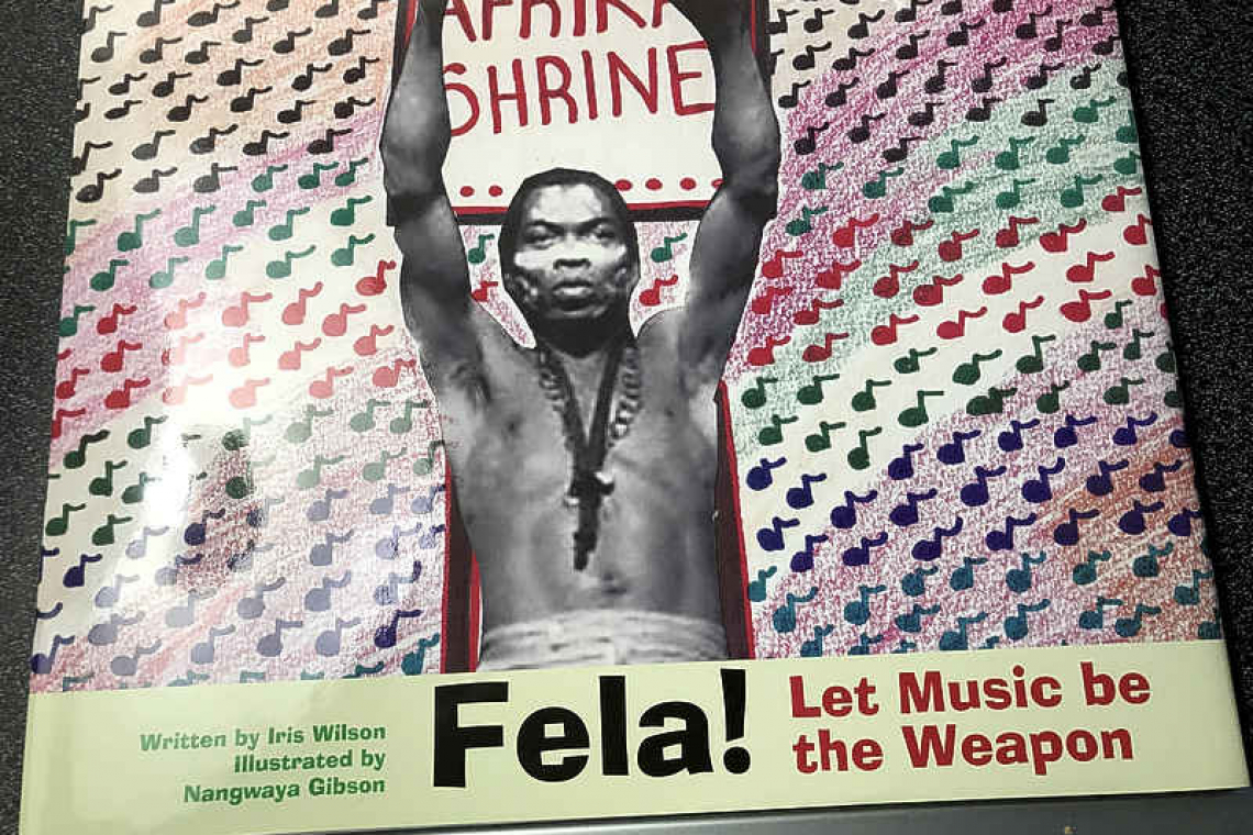 Book on late Nigerian musician  Fela donated to schoolchildren