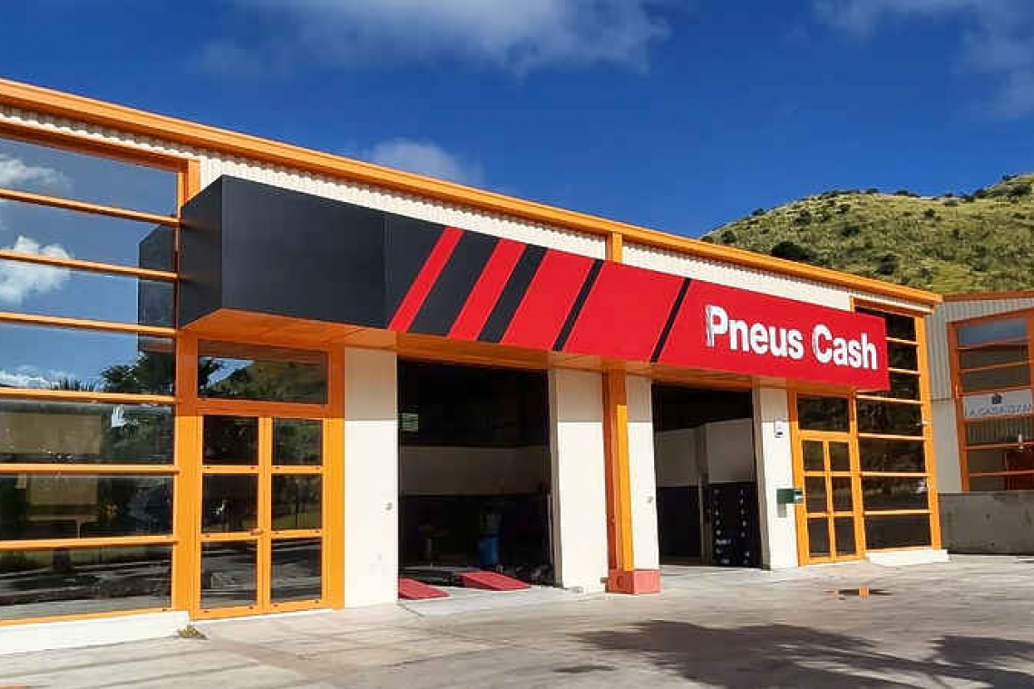 Pneus Cash, the new tire dealer and repair shop for all cars on the island