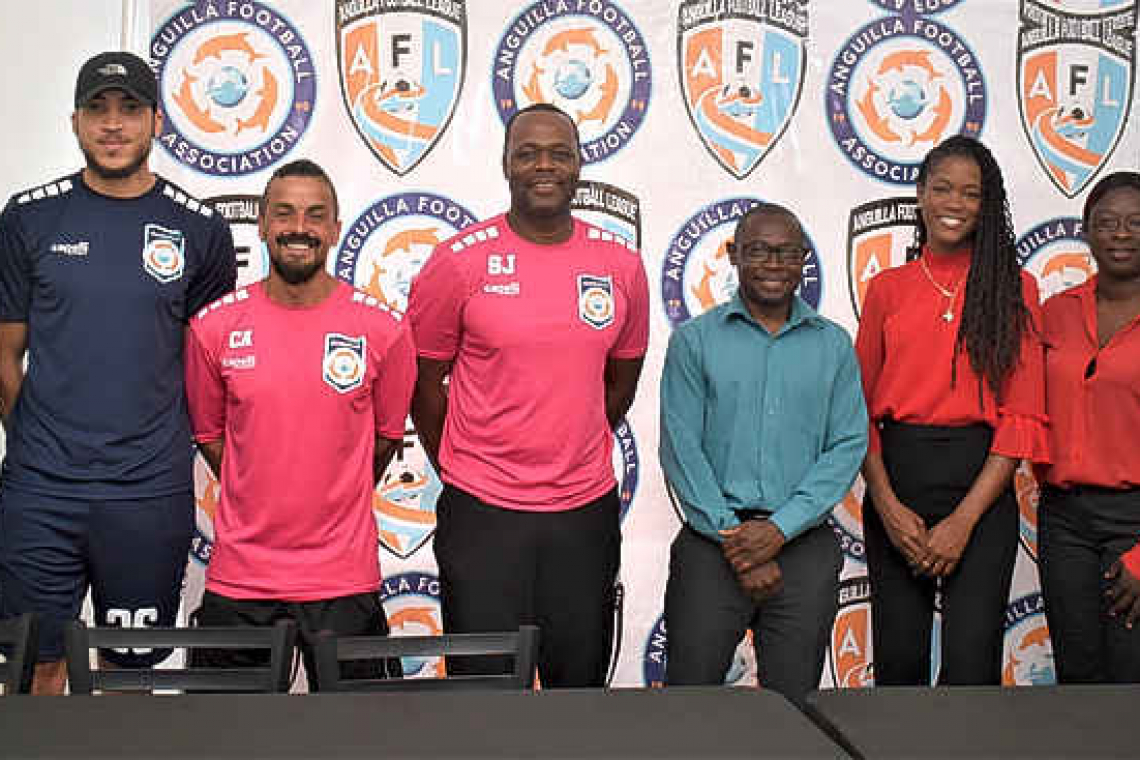 Anguilla’s national team participating   in CONCACAF qualifying games