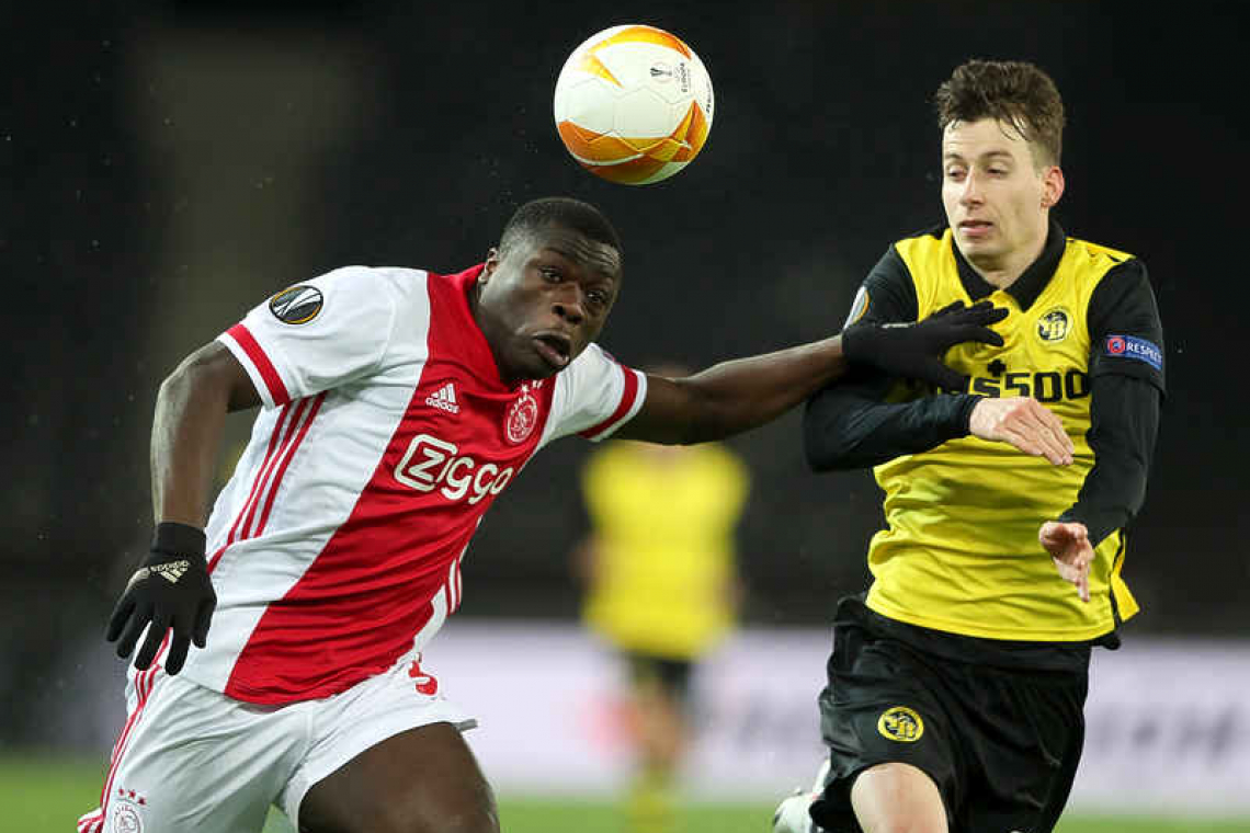    Ajax ease into Europa League quarters with Young Boys win