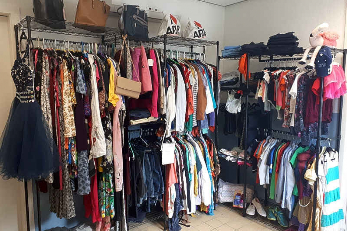 Saba Red Cross thrift  shop off to good start
