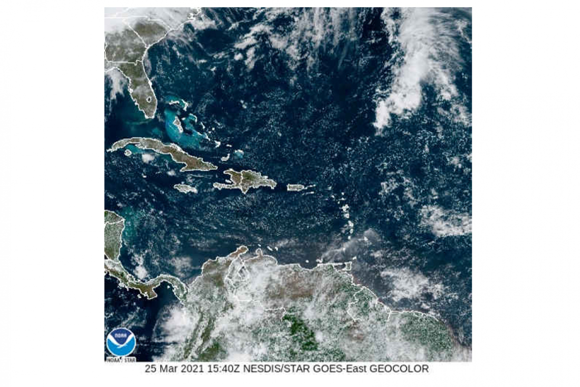 PUBLIC WEATHER FORECAST FOR ST. MAARTEN  