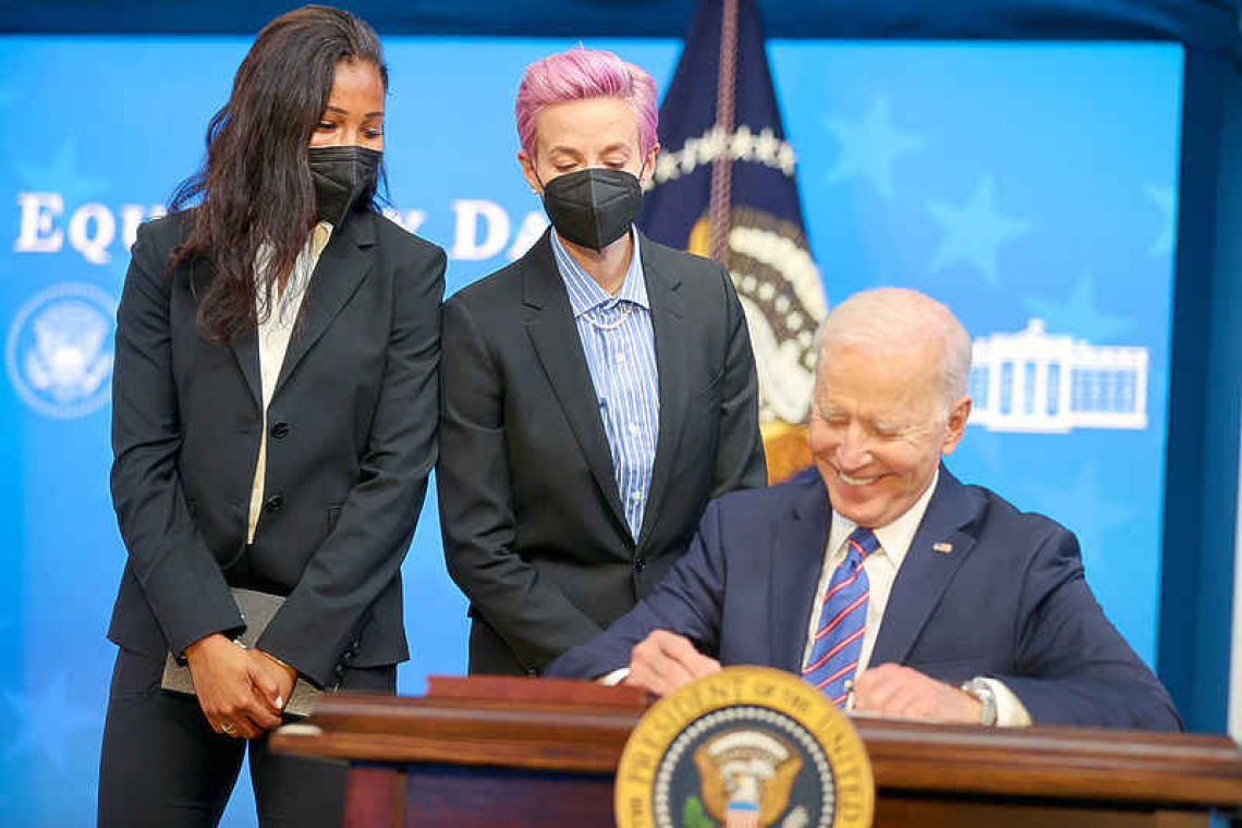 Biden, Rapinoe push for 'Equal Pay' as pandemic hits women harder than men