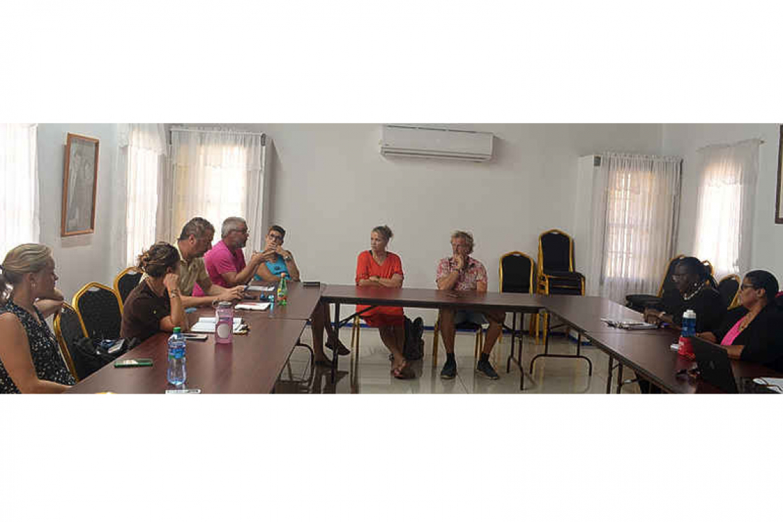 Future of Statia’s tourism  discussed at recent meeting