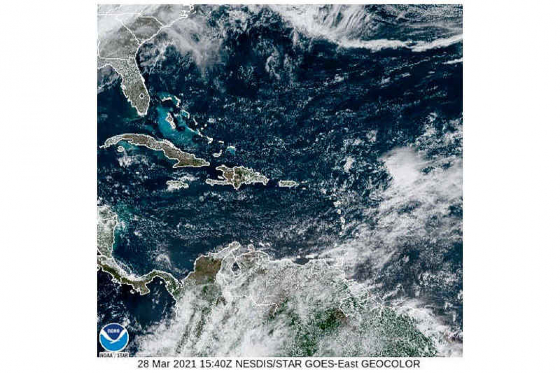 PUBLIC WEATHER FORECAST FOR ST. MAARTEN