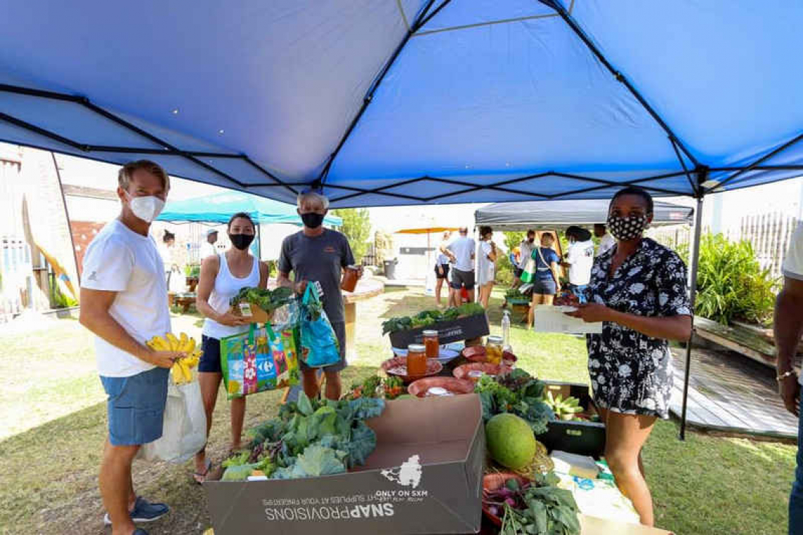 YCPDP hosted a  farmer’s market