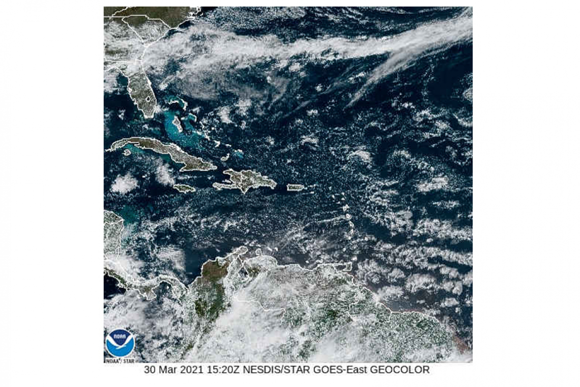 PUBLIC WEATHER FORECAST FOR ST. MAARTEN  