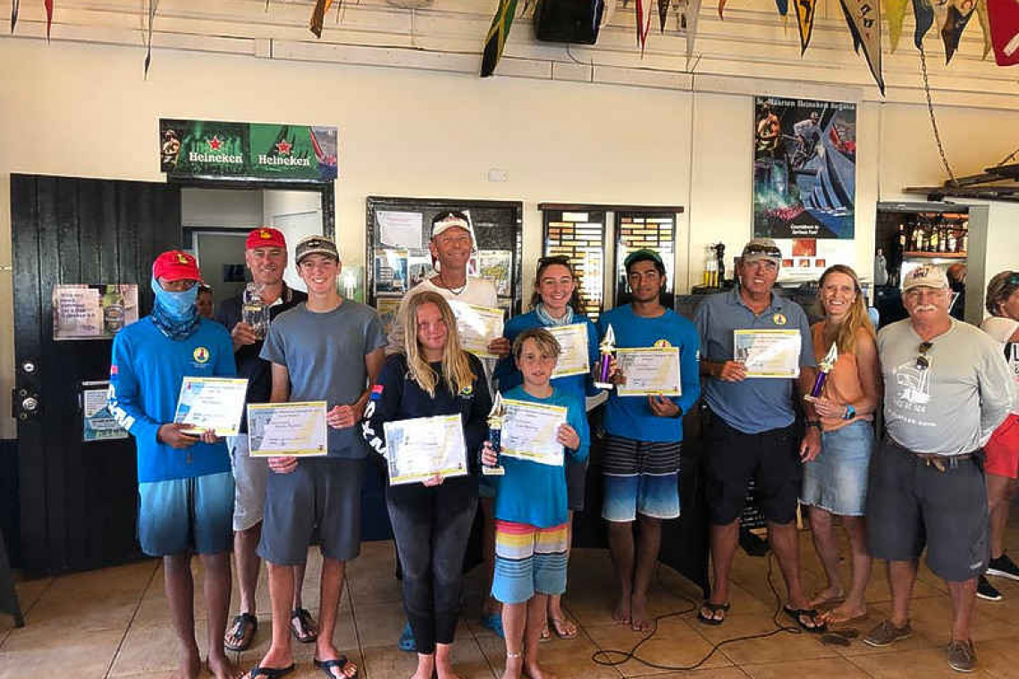 37 boat fleet compete for National Dinghy Championship