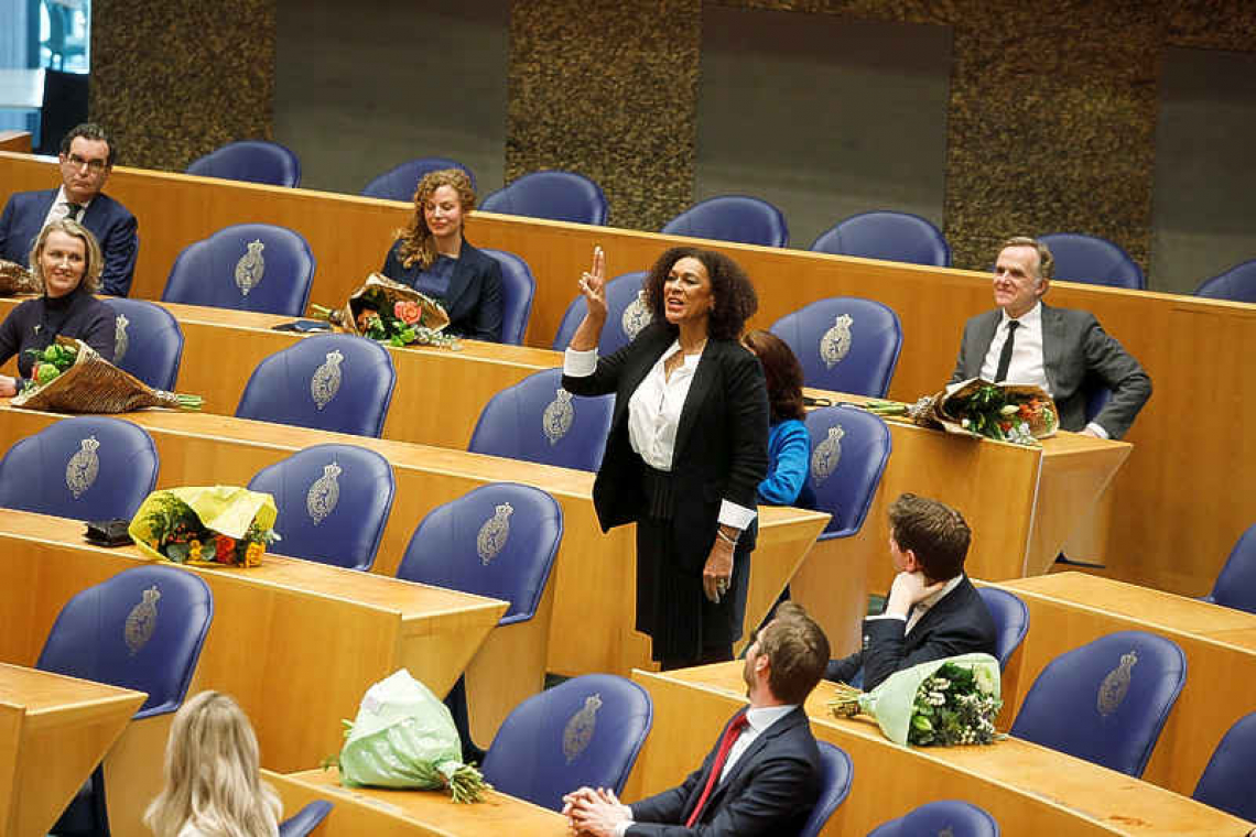 New Caribbean voice in Dutch Parliament Wuite takes oath