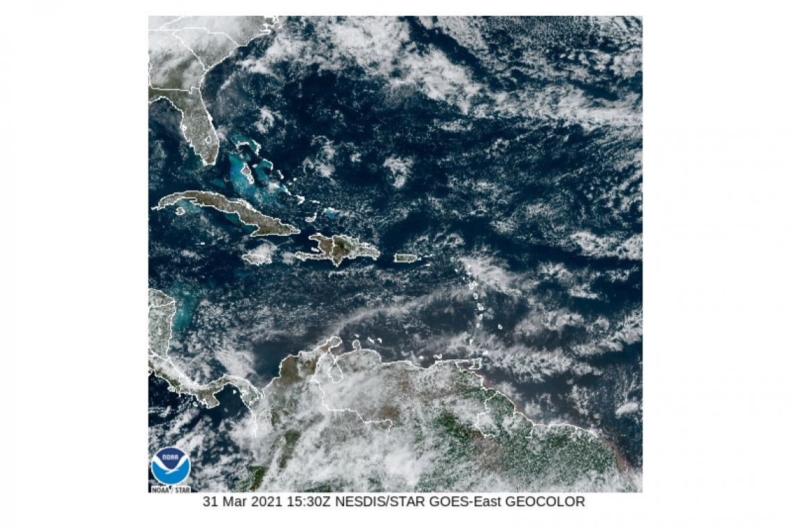 PUBLIC WEATHER FORECAST FOR ST. MAARTEN  