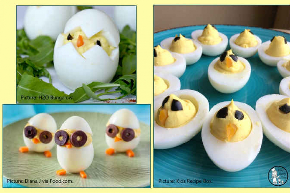 Adorable Devilled Eggs, 3 ways!